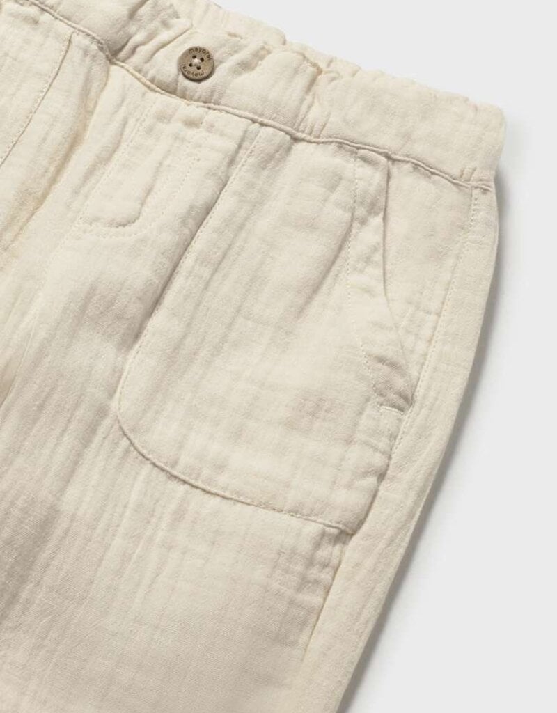 Mayoral Baby Boy Hemp Cotton Pants