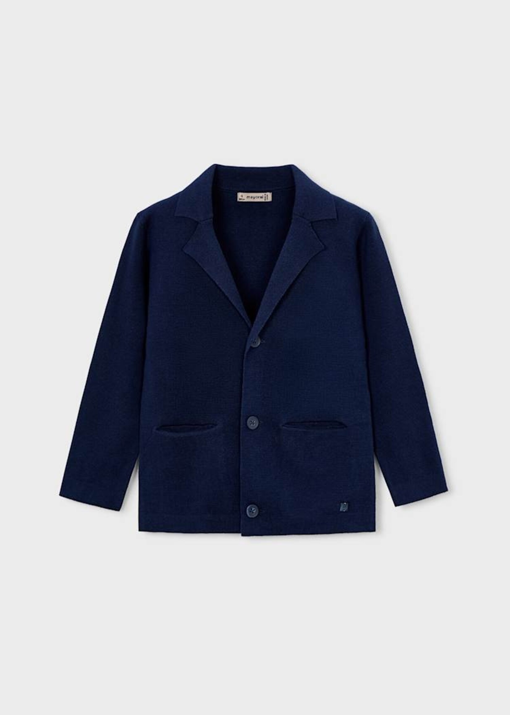 Mayoral Navy Knit Jacket