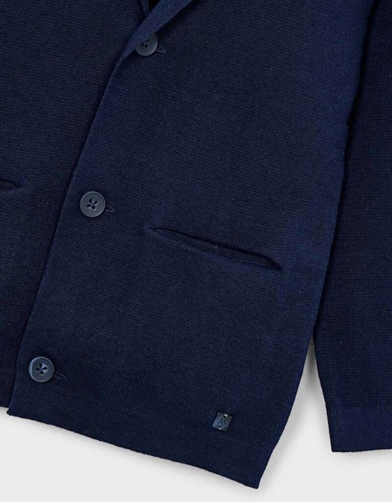 Mayoral Navy Knit Jacket