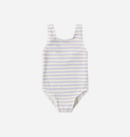 Rylee + Cru Inc. MOXIE ONE-PIECE PERIWINKLE STRIPE