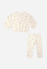 Rylee + Cru Inc. SPONGEY KNIT SET YELLOW DAISY