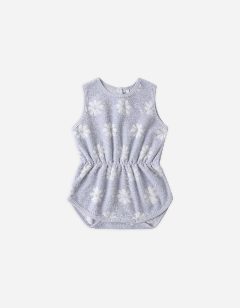 Rylee + Cru Inc. CINCH PLAYSUIT PERIWINKLE DAISY