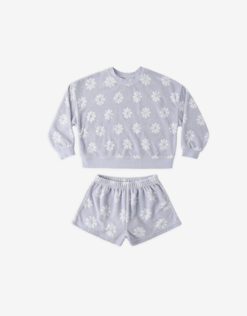 Rylee + Cru Inc. KARLI SET PERIWINKLE DAISY PERIWINKLE