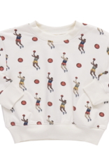 Pink Chicken Play Sweatshirt Basketball