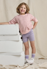 Pink Chicken Play Sweatshirt Mini Ladybugs