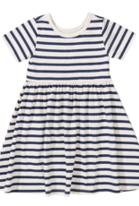 Pink Chicken Sunny Dress Navy Stripe