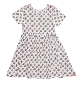 Pink Chicken Sunny Dress Mini Lavender Block Floral