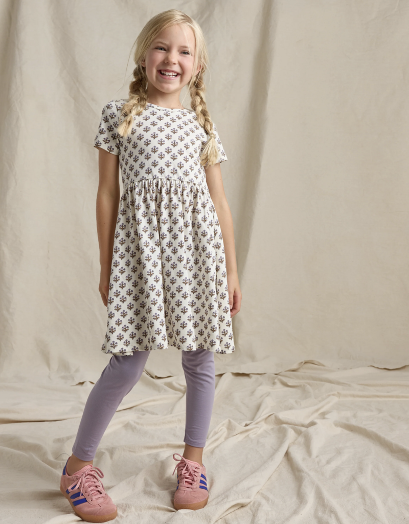 Pink Chicken Sunny Dress Mini Lavender Block Floral