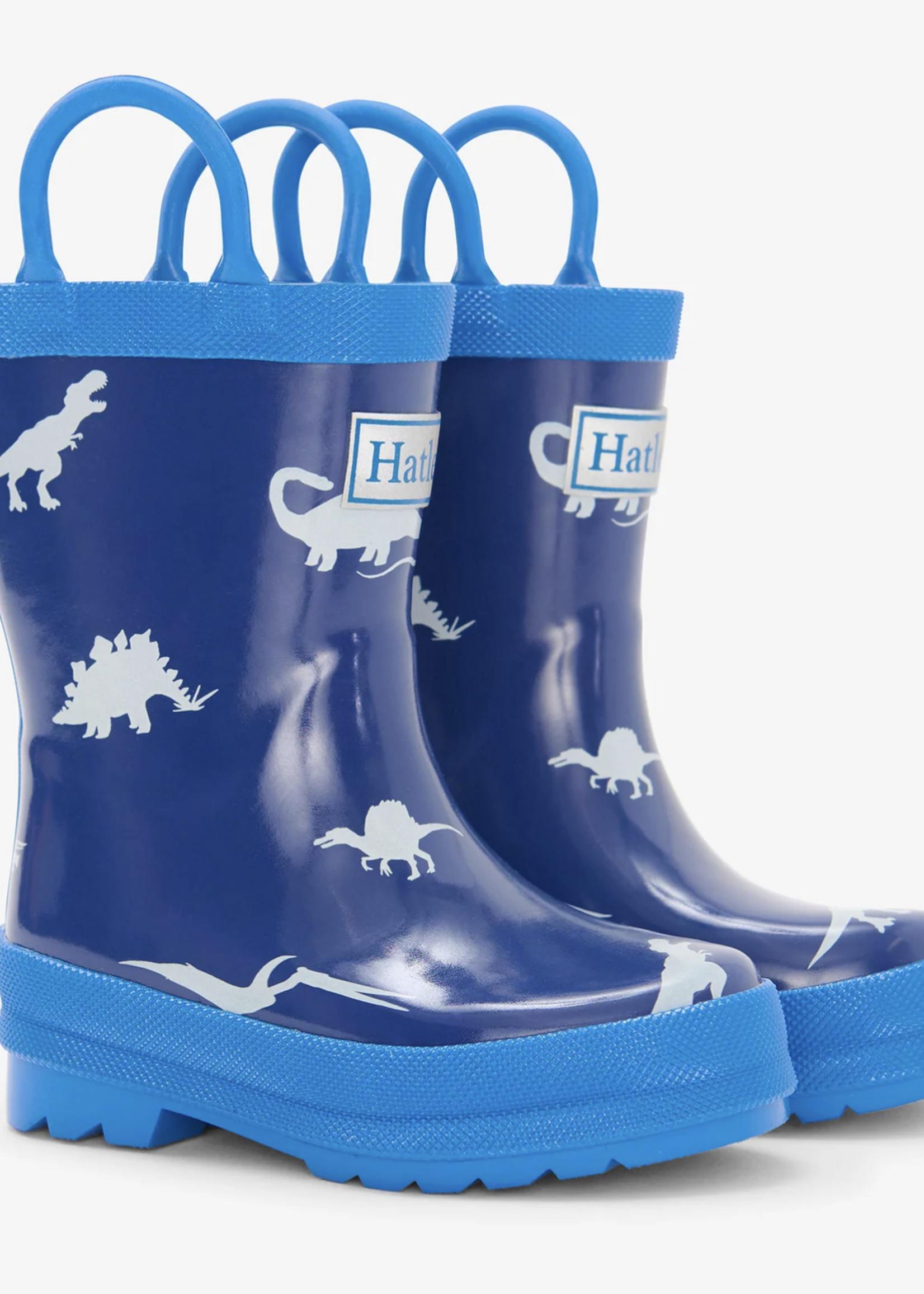 Hatley Kids Little Dinos Rain Boots w/Handles
