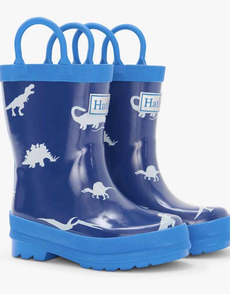 Hatley Kids Little Dinos Rain Boots w/Handles