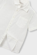 Mayoral Linen White S/S Shirt