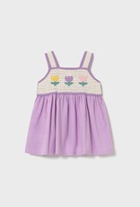 Mayoral Baby Girl Lilac Crochet Dress