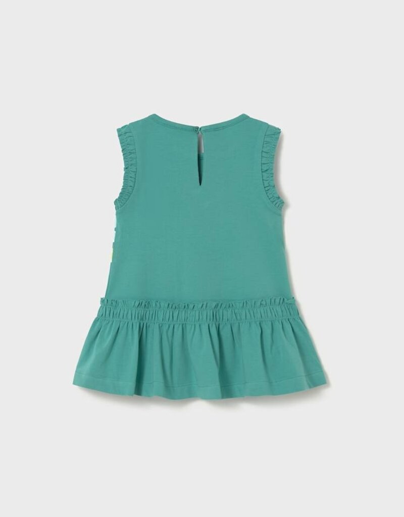 Mayoral Baby Girl Emerald Butterfly Print Dress