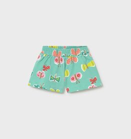 Mayoral SALE Baby Girl Turquoise Shorts w/Butterfly