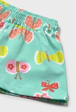 Mayoral Baby Girl Turquoise Shorts w/Butterfly