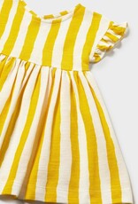Mayoral Baby Girl Yellow Stripe Dress