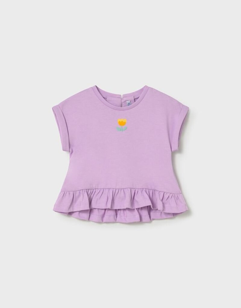 Mayoral Baby Girl 3pc Lilac Short Set
