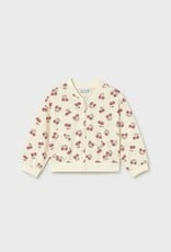 Mayoral Baby Girl Blush 3pc Track Suit w/Cherry Print