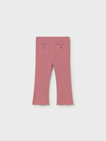 Mayoral SALE. Baby Girl Blush Ribbed Flare Leggings