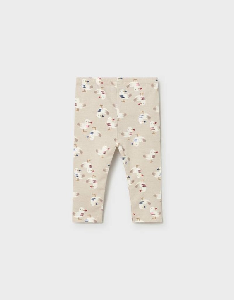 Mayoral Baby Girl Red 3pc Legging Set w/Bird Print