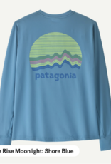 Patagonia K's L/S Cap SW T-Shirt Ridge Rise Moonlight: Shore Blue RMSB