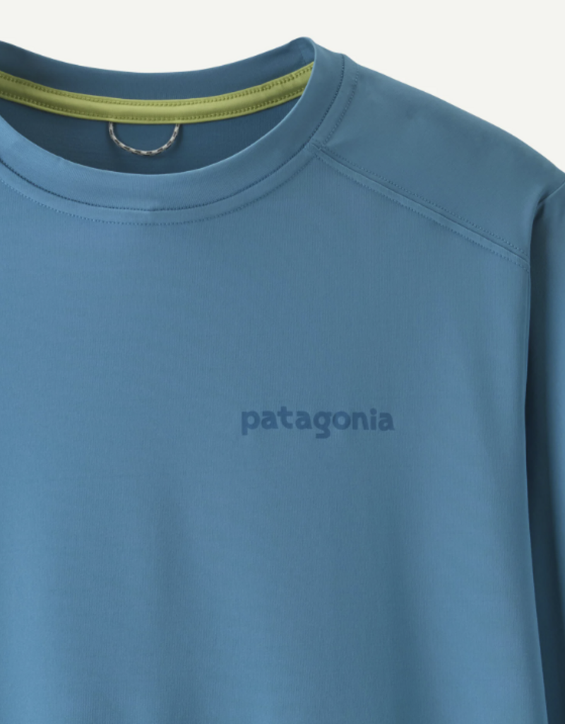Patagonia K's L/S Cap SW T-Shirt Ridge Rise Moonlight: Shore Blue RMSB