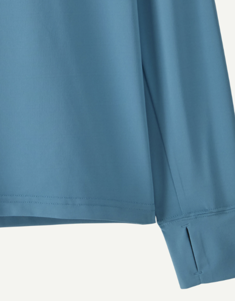 Patagonia K's L/S Cap SW T-Shirt Ridge Rise Moonlight: Shore Blue RMSB