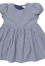 Pink Chicken Breyton Dress Navy Gingham