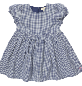 Pink Chicken Breyton Dress Navy Gingham