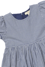 Pink Chicken Breyton Dress Navy Gingham