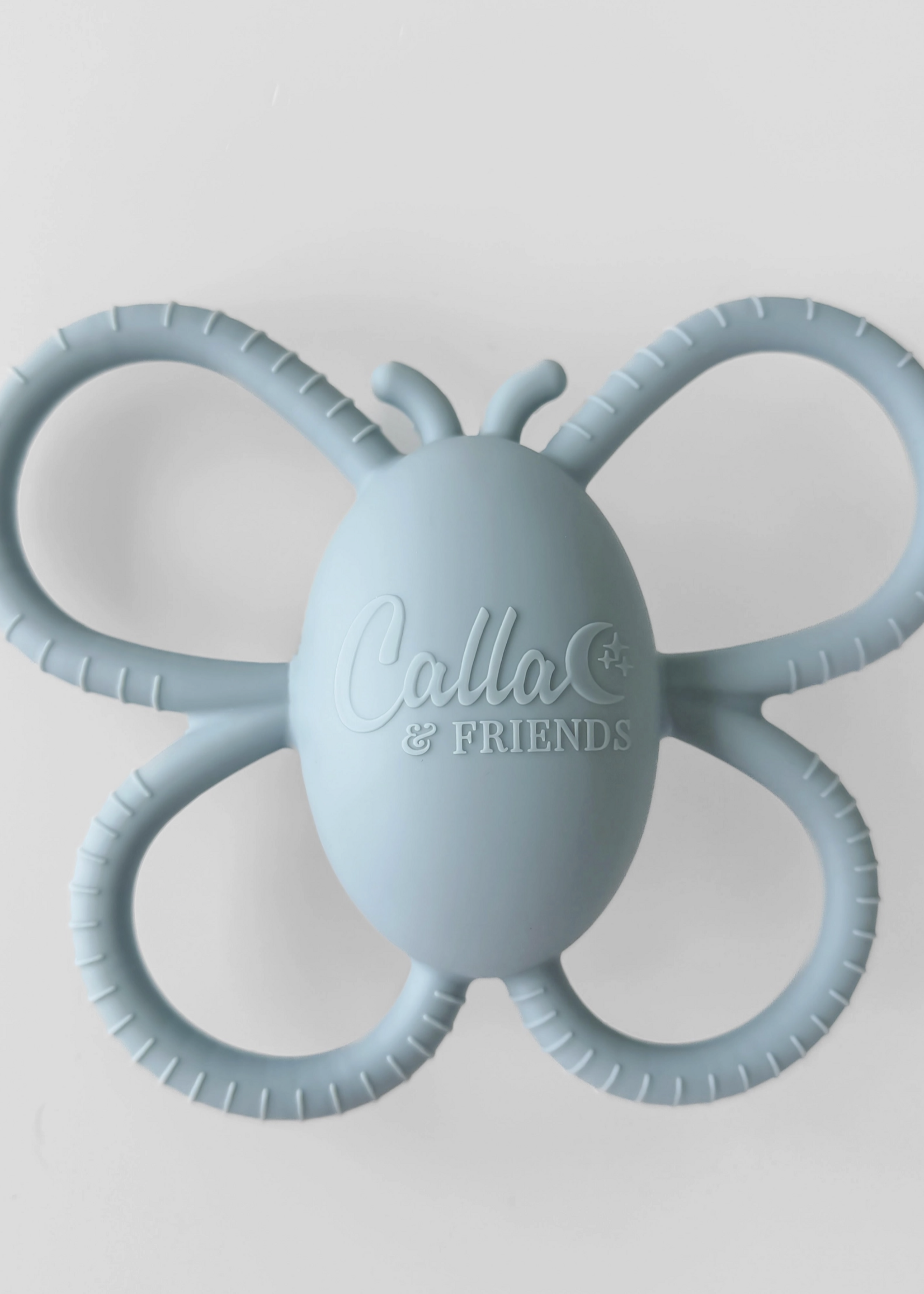 Calla & Friends Garden Party Collection  Butterfly Rattle Teether