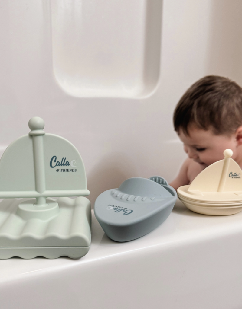 Calla & Friends Ryders Racing Bath Boats Powder Blue