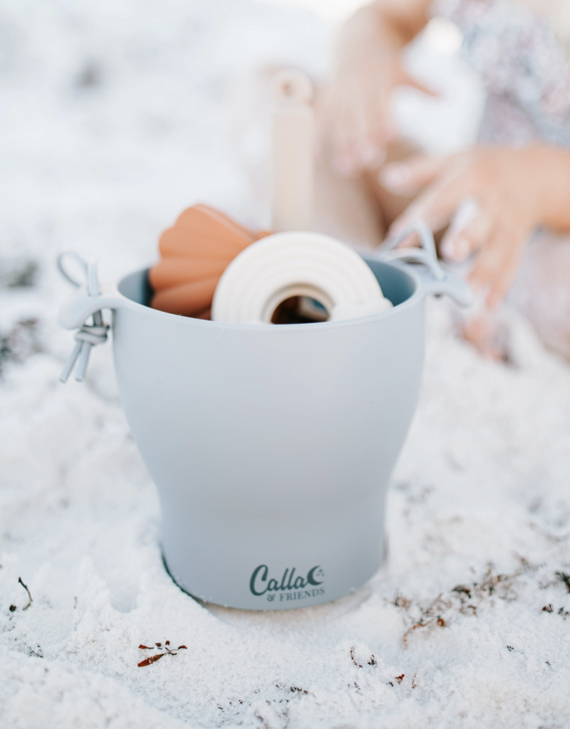 Calla & Friends Hudson Silicone Beach Toy Set Pastel