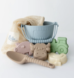 Calla & Friends Hazel Farm Silicone Beach Toy Set