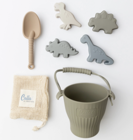 Calla & Friends Dominic's Dino Silicone Beach Toy Set