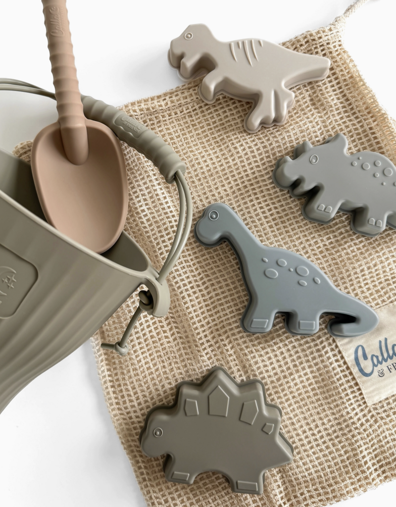 Calla & Friends Dominic's Dino Silicone Beach Toy Set