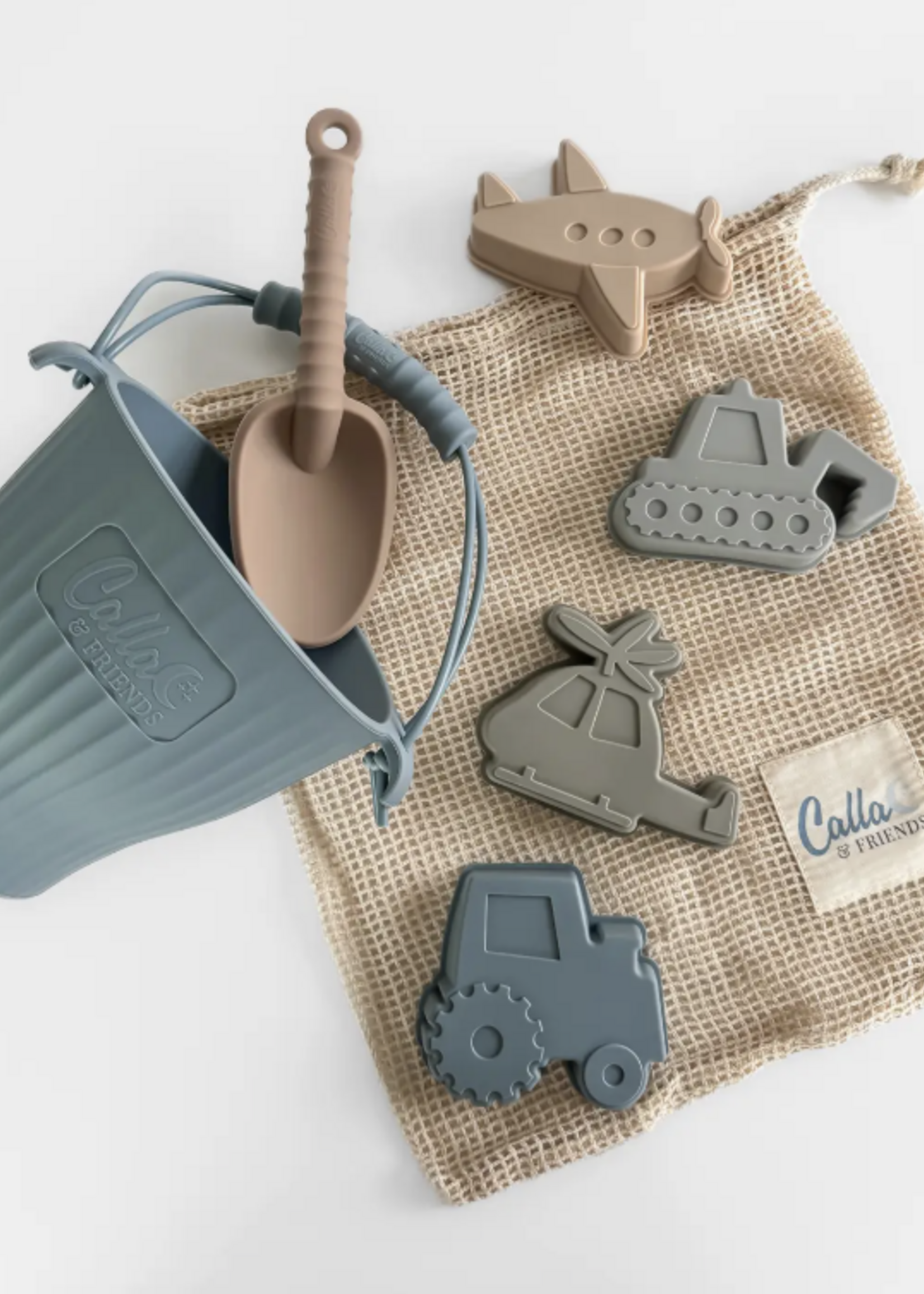 Calla & Friends Brayden Silicone Beach Toy Set