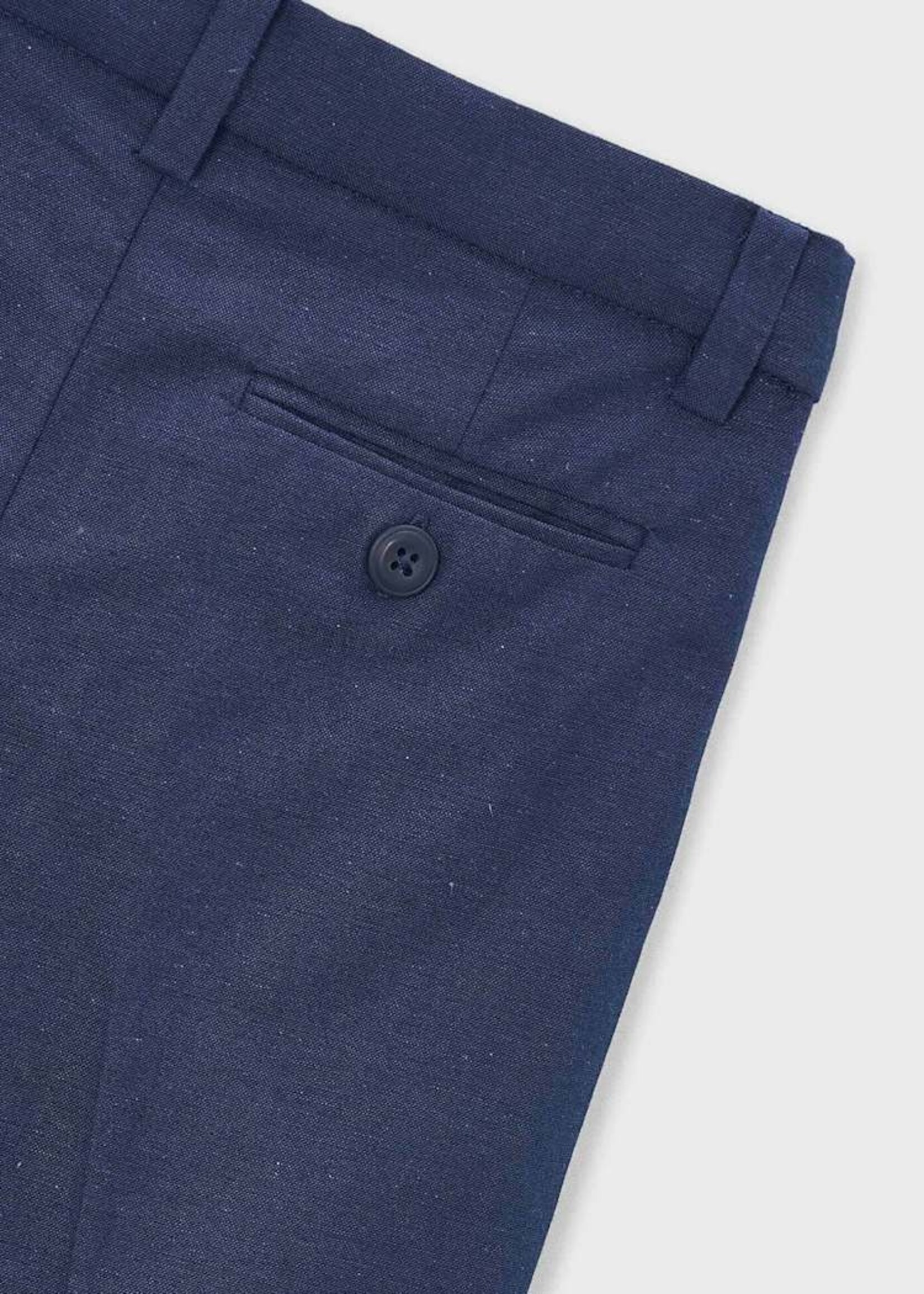 Mayoral Linen Suiting Pants Atlantic