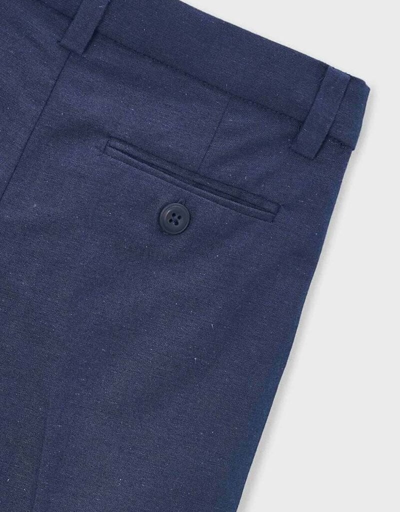 Mayoral Linen Suiting Pants Atlantic