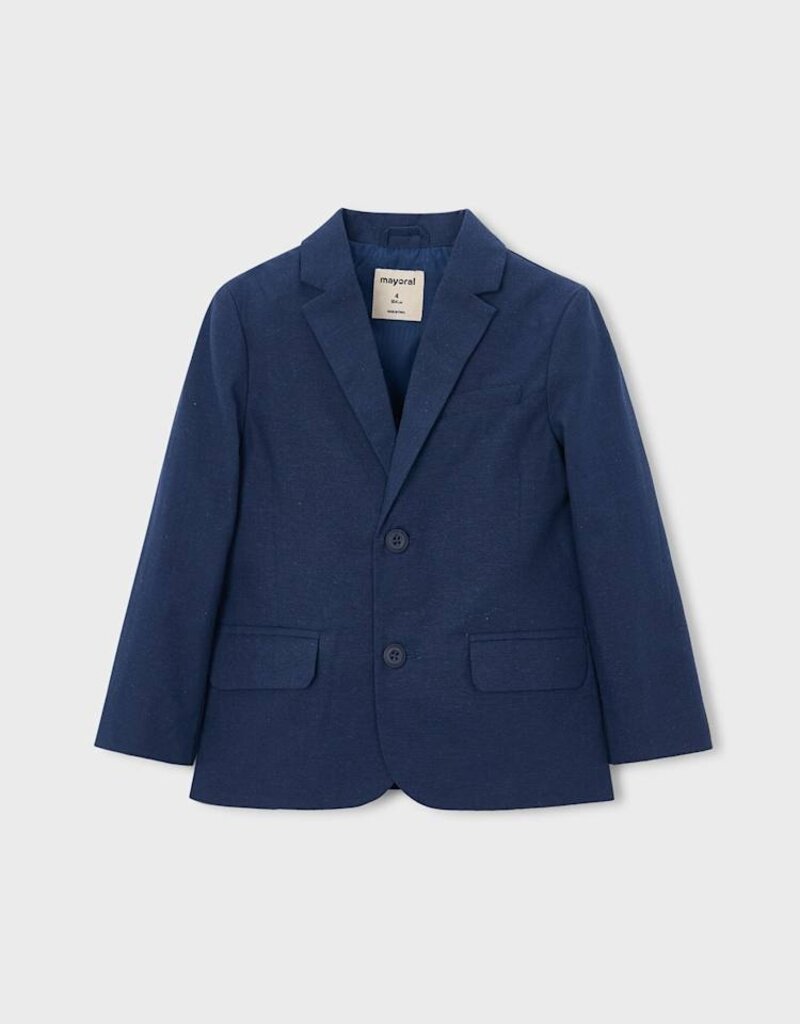 Mayoral Linen Jacket Atlantic