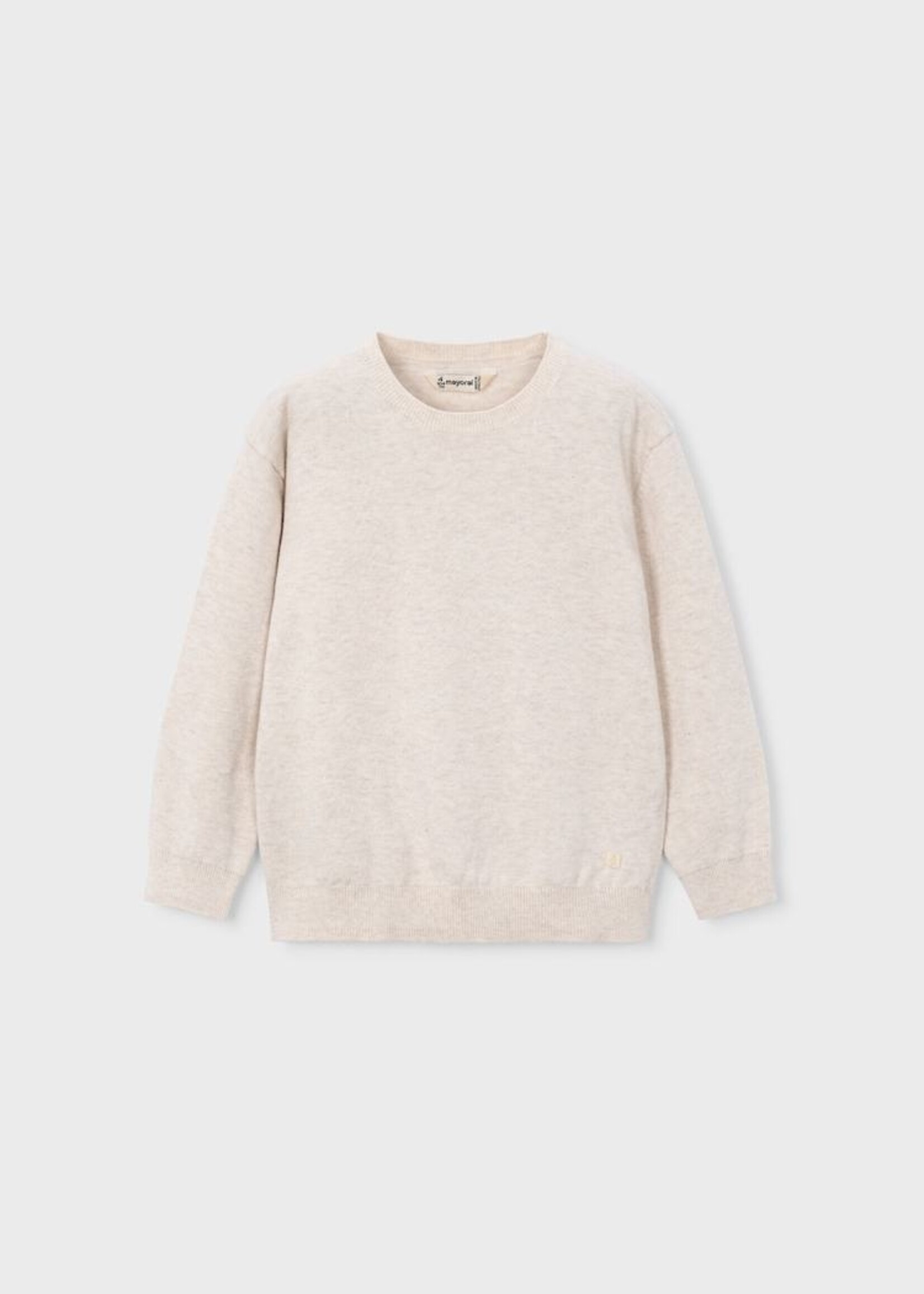 Mayoral Crew Neck Sweater Oat