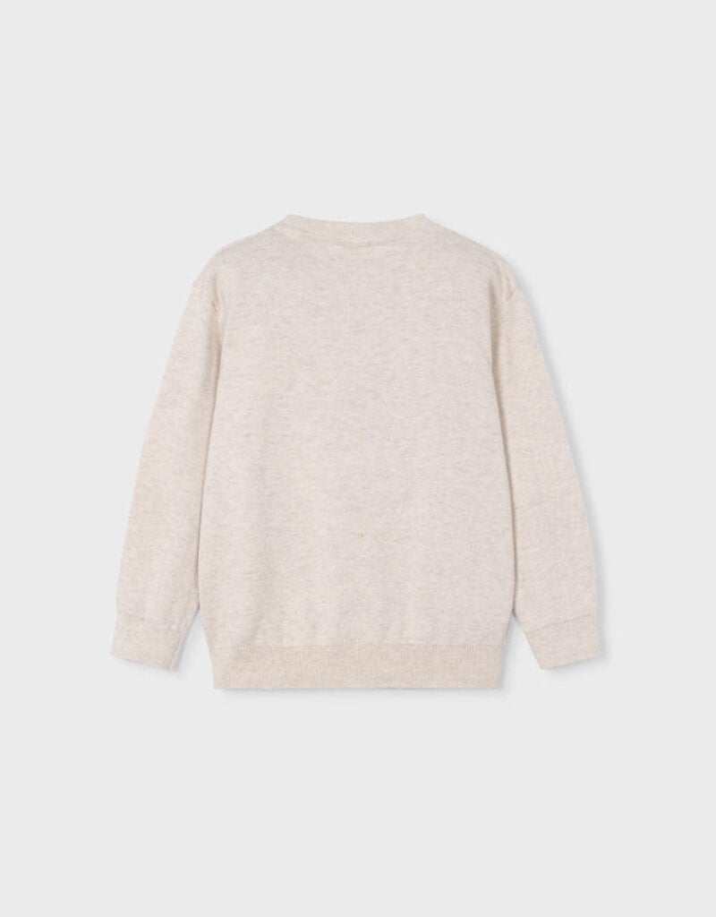 Mayoral Crew Neck Sweater Oat