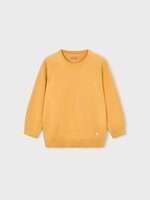 Mayoral Crew Neck Sweater Yellow