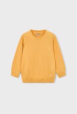 Mayoral Crew Neck Sweater Yellow