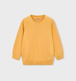 Mayoral Crew Neck Sweater Yellow