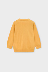 Mayoral Crew Neck Sweater Yellow