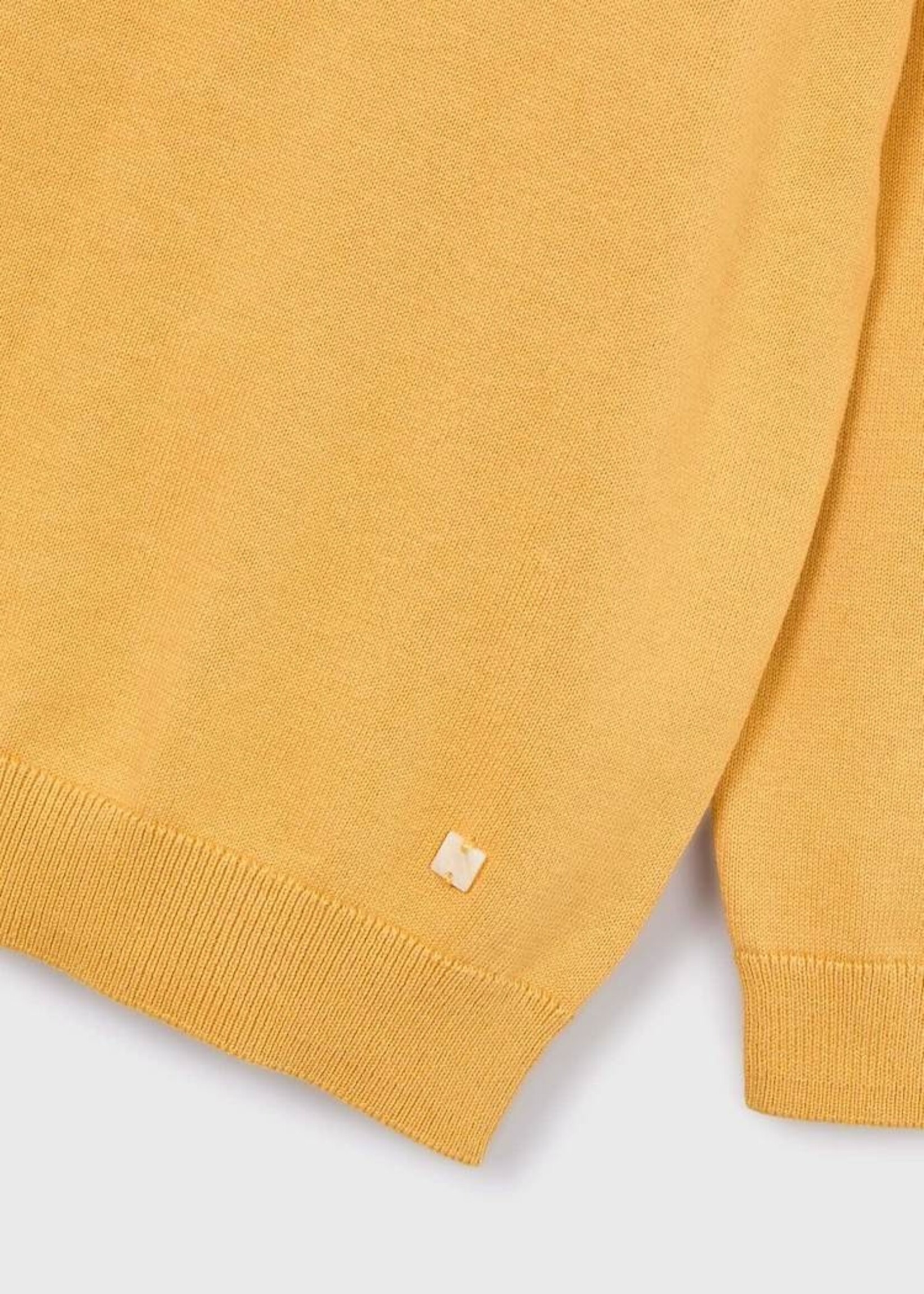 Mayoral Crew Neck Sweater Yellow