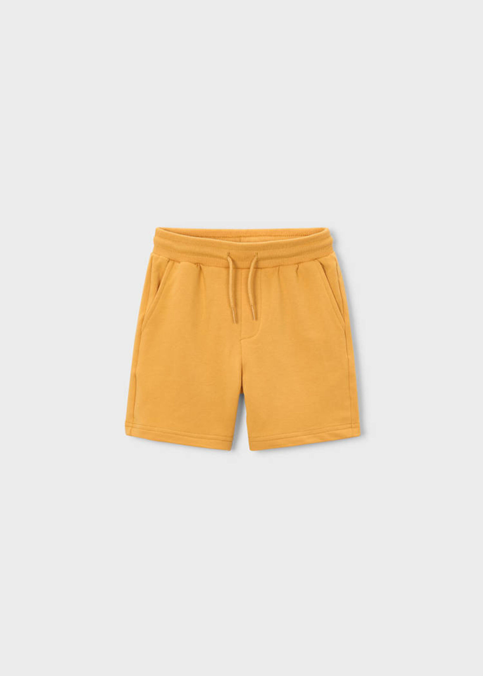 Mayoral Basic Fleece Shorts Yellow