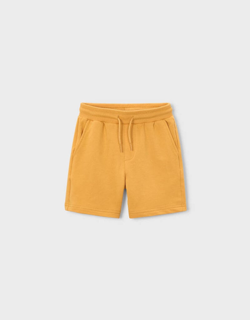 Mayoral Basic Fleece Shorts Yellow