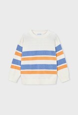 Mayoral Yellow/Blue Stripe Sweater